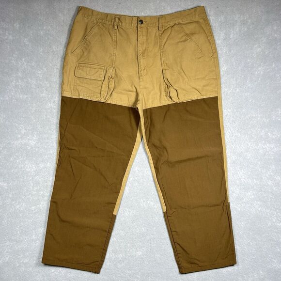 Beretta Tactical Pants 42X28 Saddle Tan Brush Guard Hunting Shooting Fishing - Picture 1 of 13